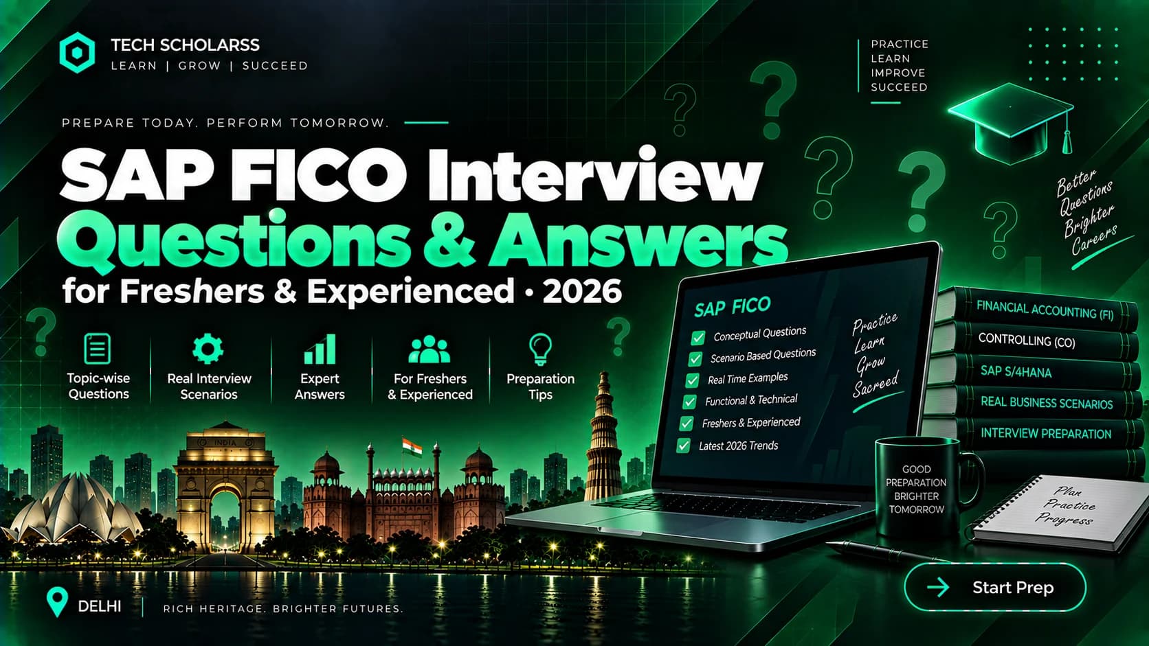 SAP FICO interview preparation guide for Delhi-NCR candidates