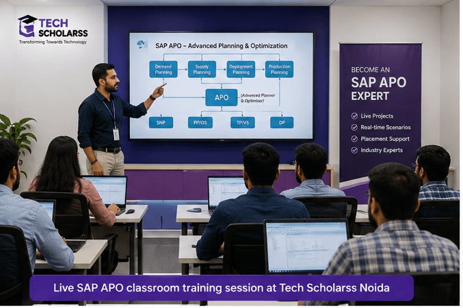 Live SAP APO training at Tech Scholarss