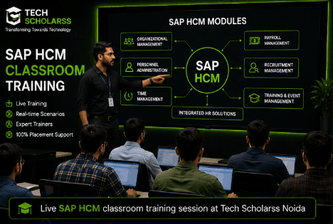 Live SAP HCM training at Tech Scholarss