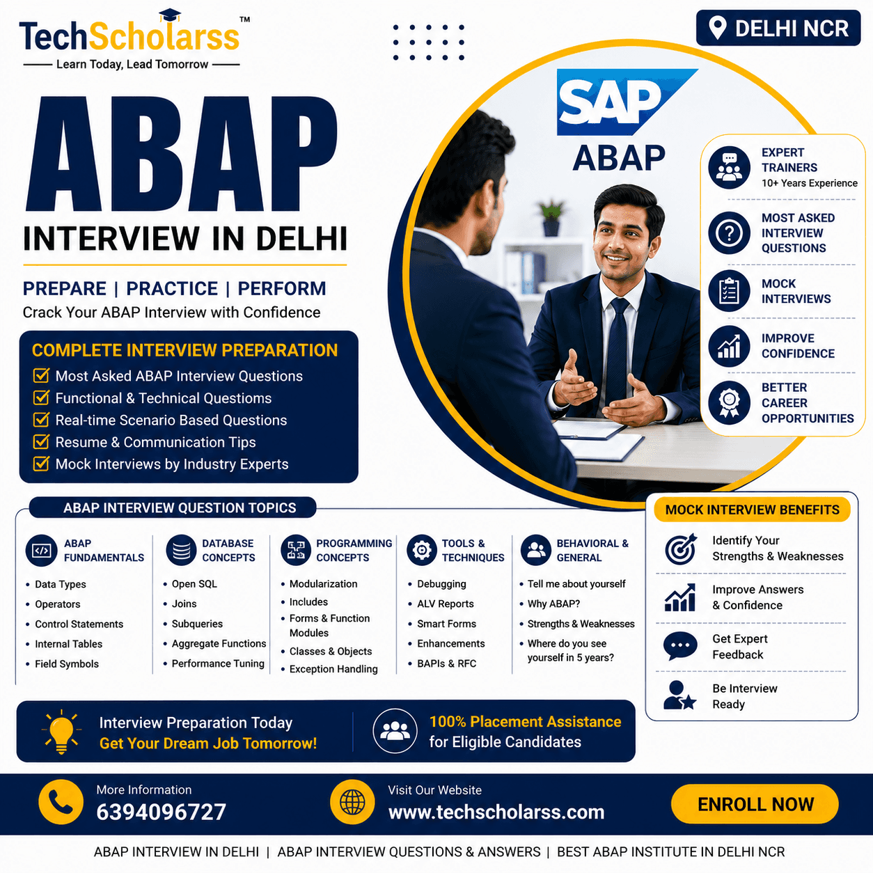 SAP ABAP interview preparation questions and answers