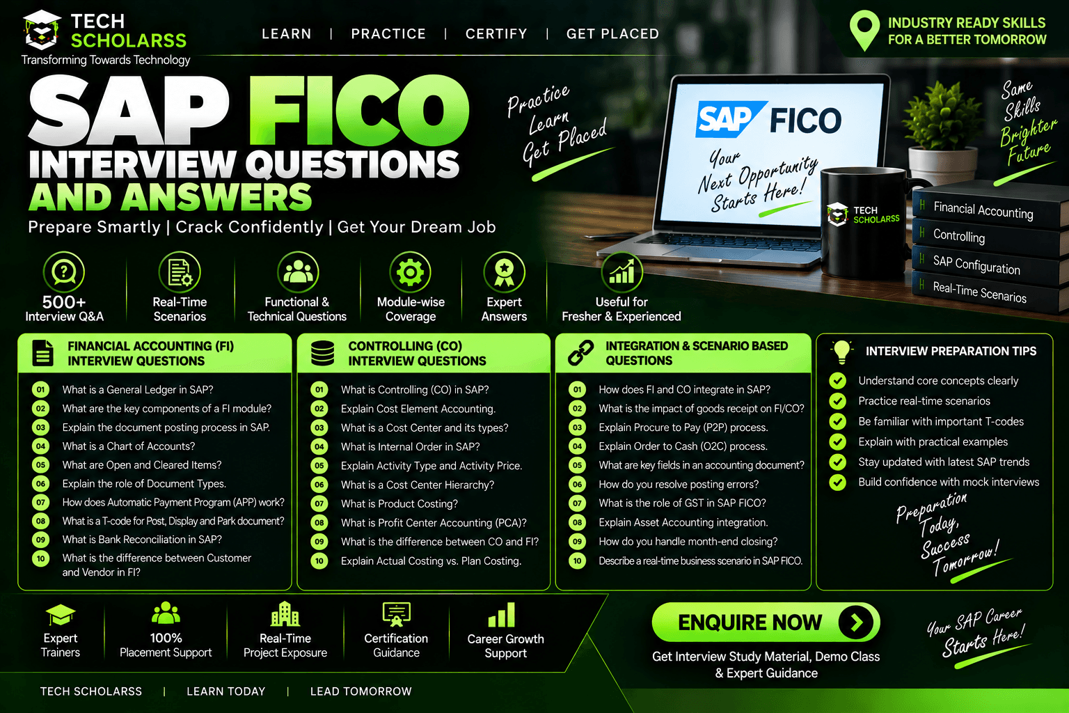 SAP FICO interview preparation questions and answers