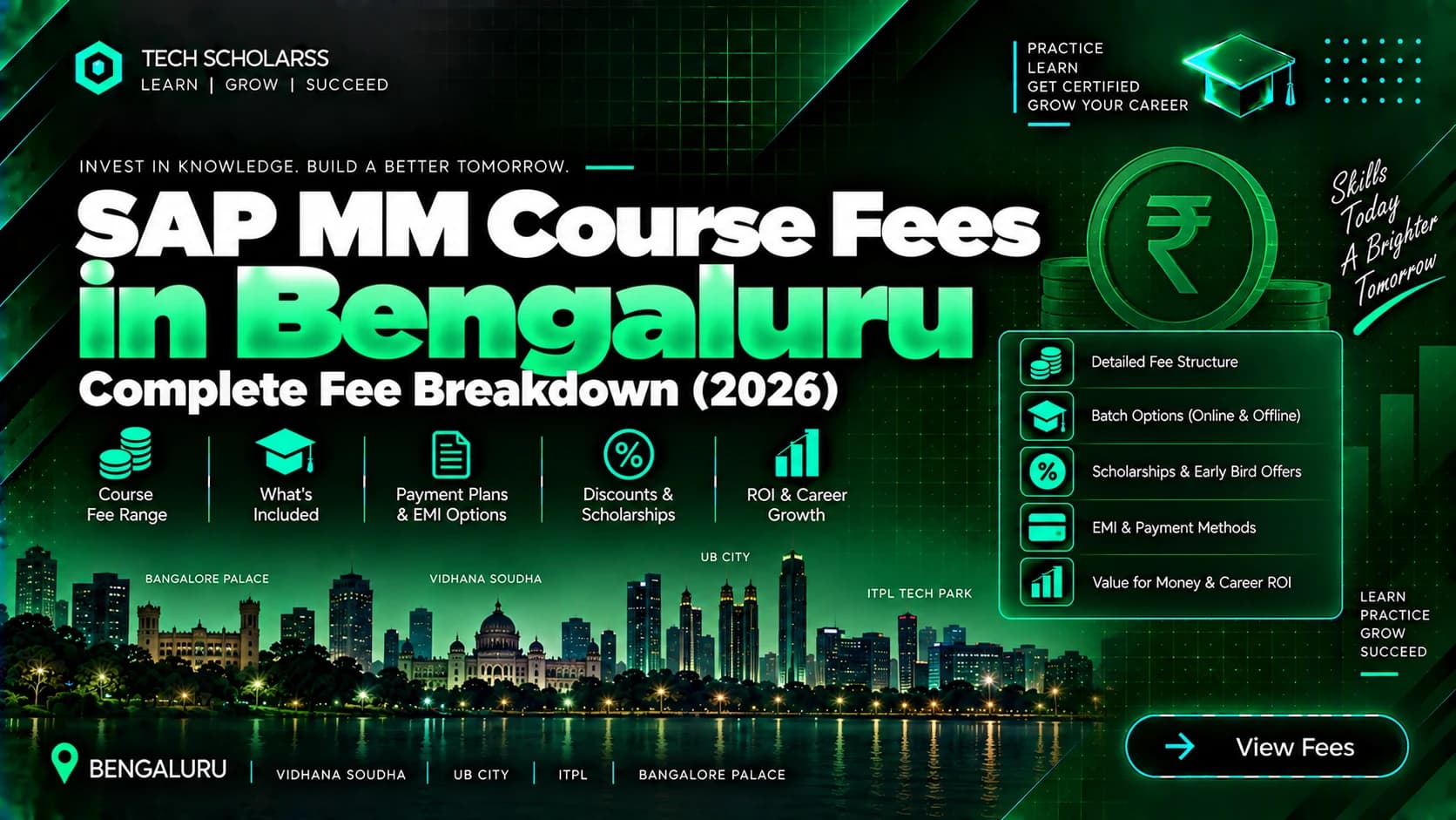 SAP MM course fee structure for learners in Bengaluru and Karnataka