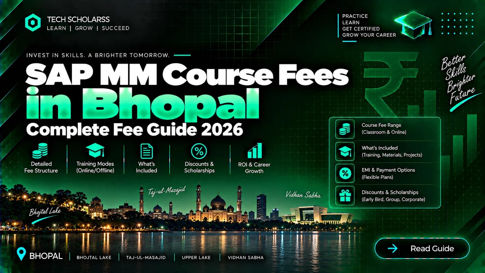 SAP MM course fee structure for learners in Bhopal and Madhya Pradesh