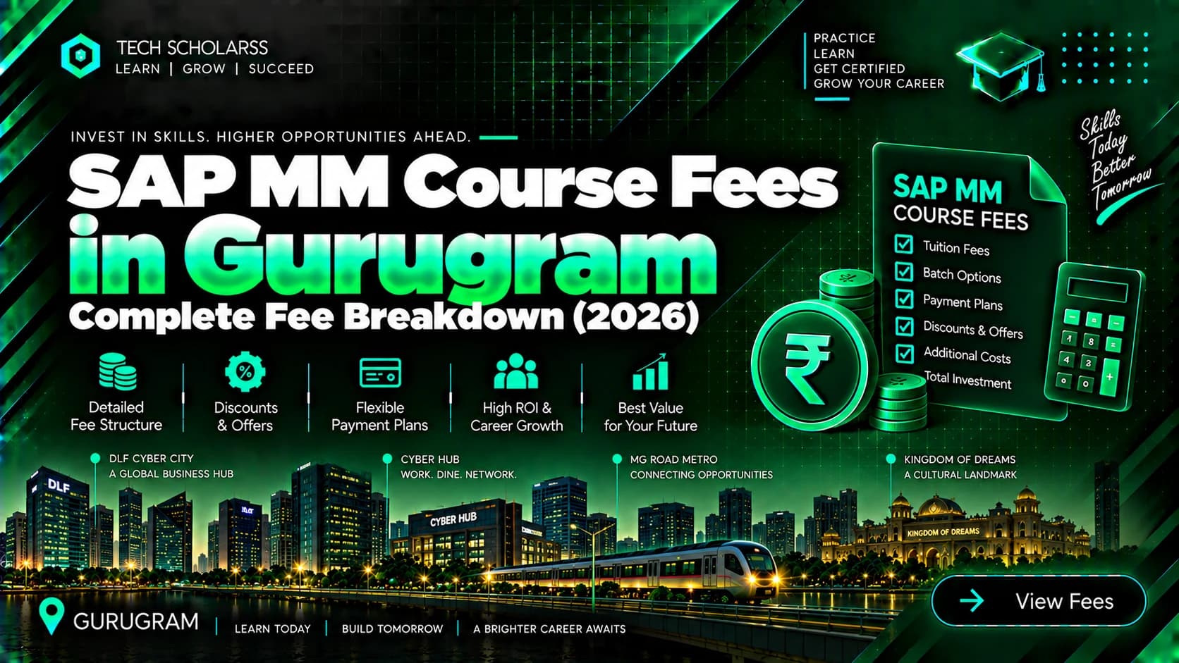 SAP MM course fee structure for learners in Gurugram and NCR