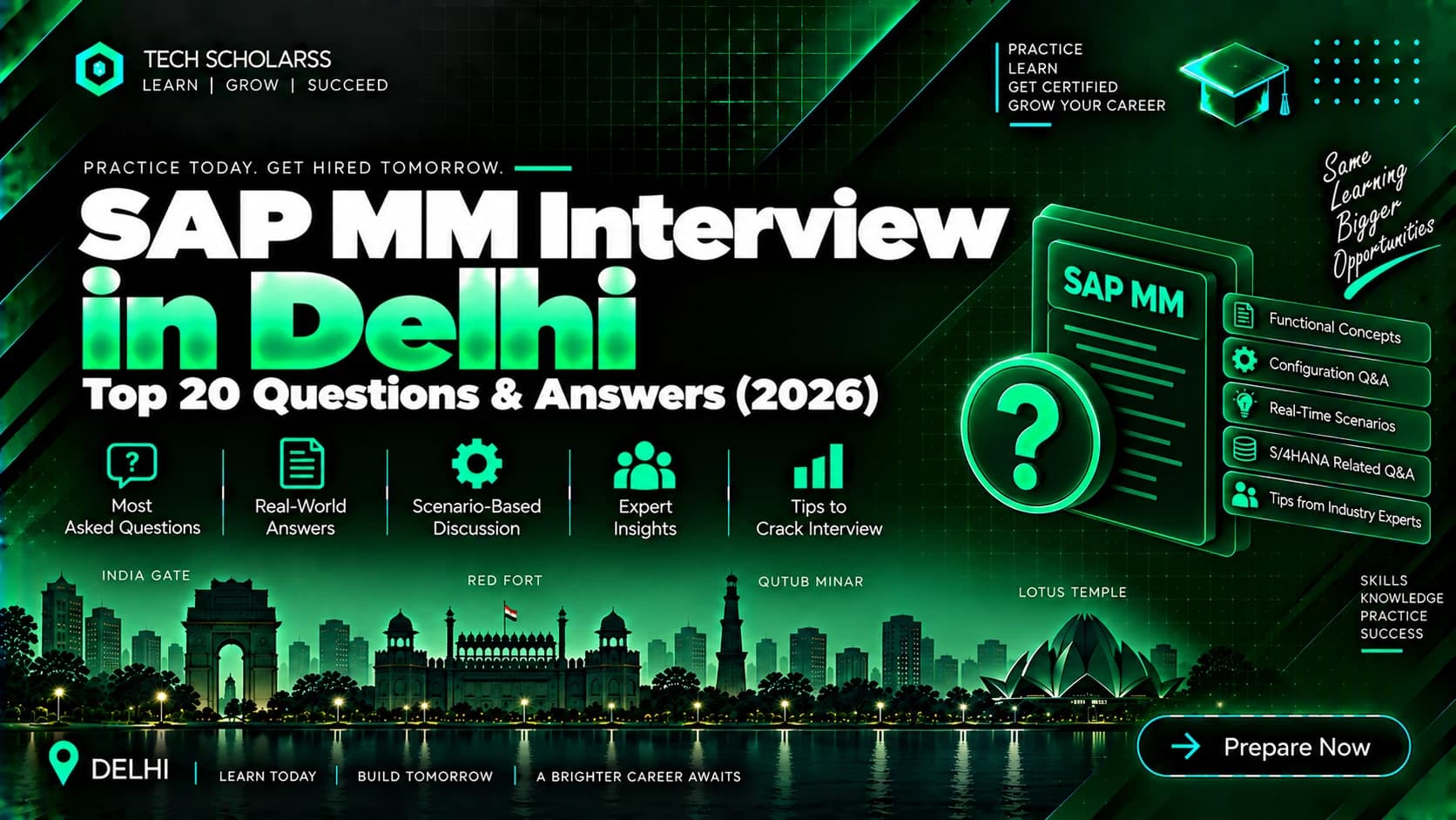 SAP MM interview preparation guide for Delhi candidates