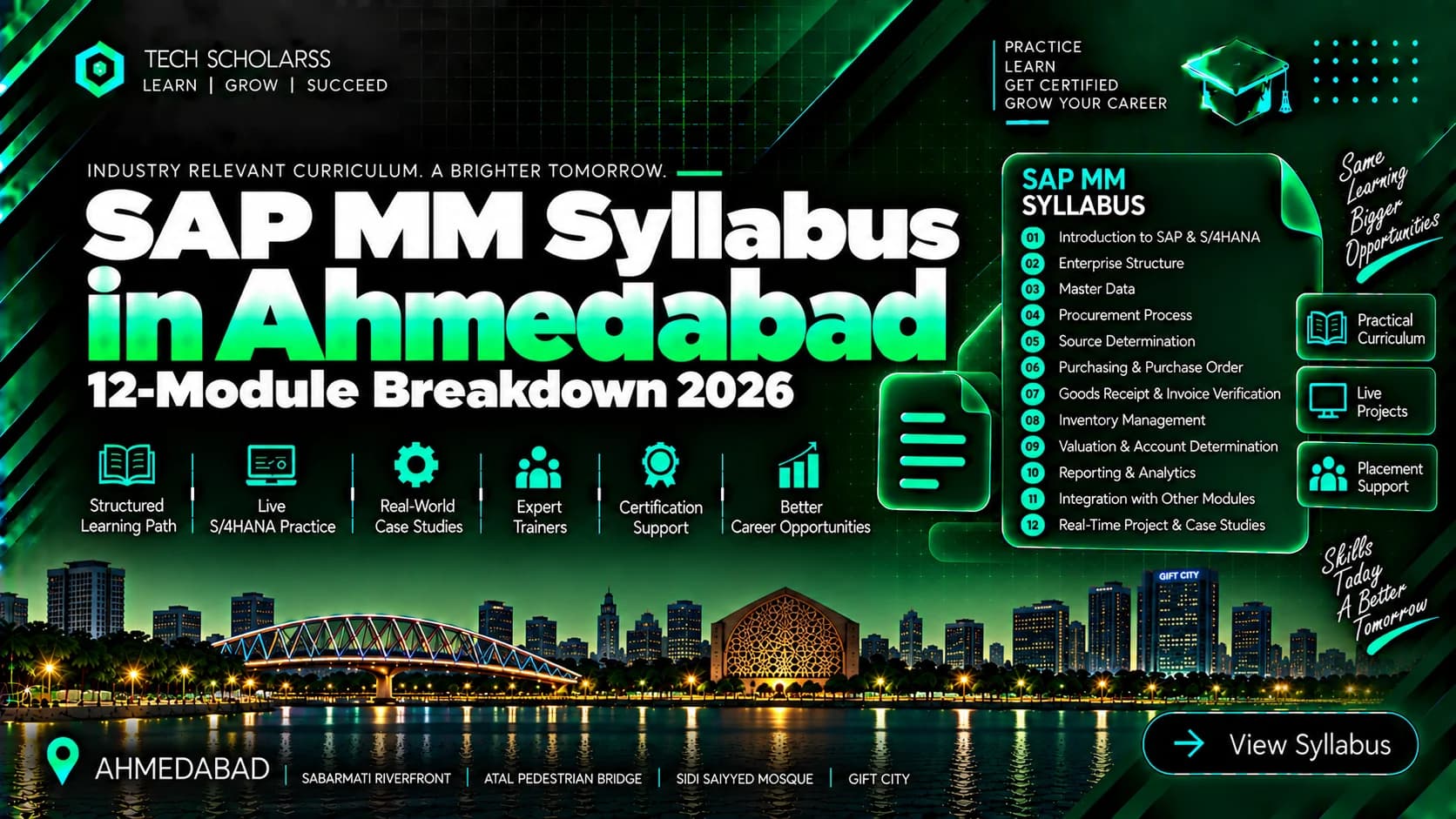 Module-wise SAP MM syllabus for Ahmedabad learners