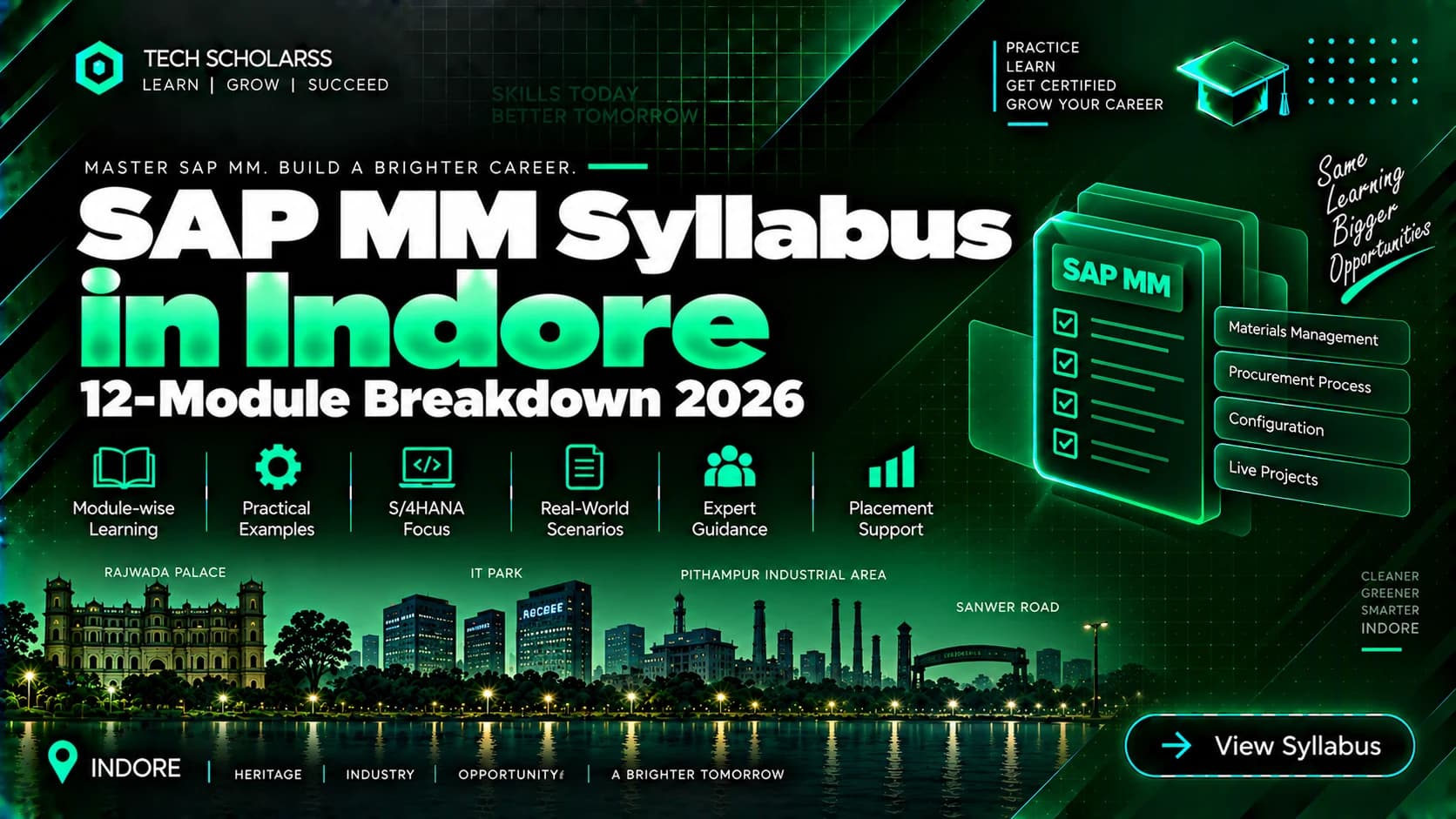 Module-wise SAP MM syllabus for Indore learners