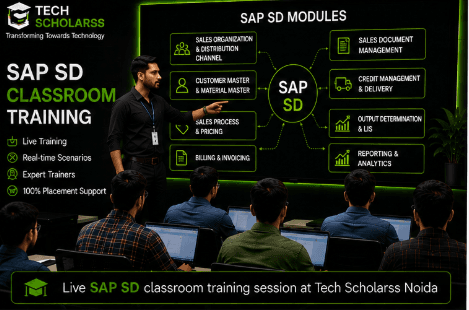 Live SAP SD training at Tech Scholarss
