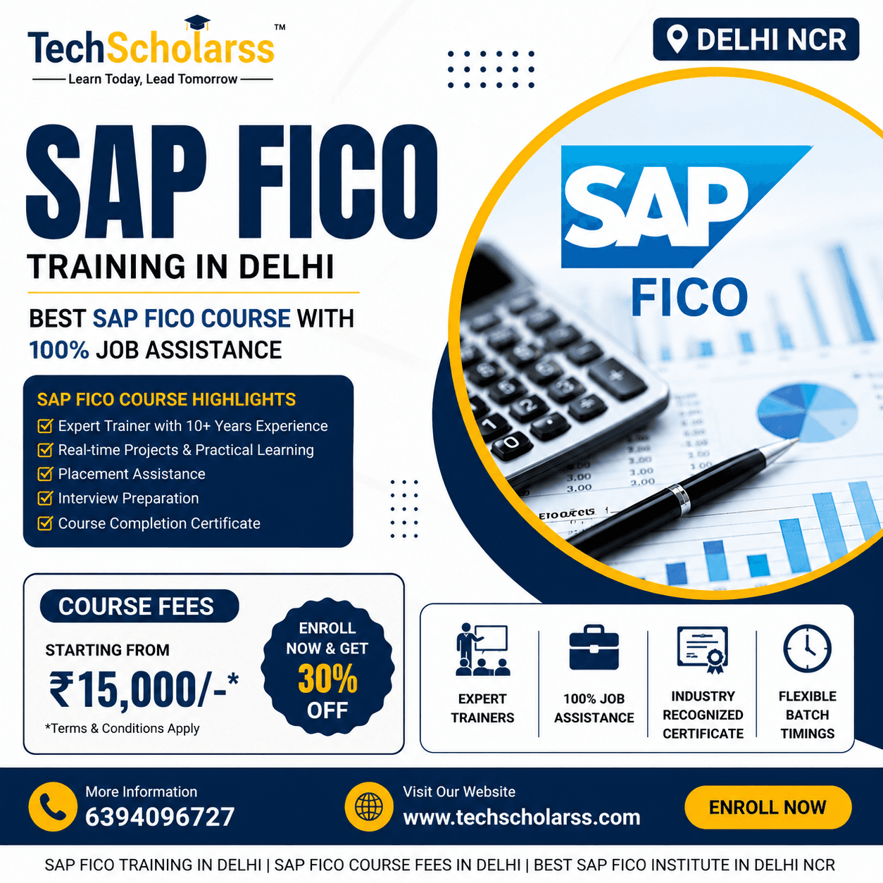 SAP FICO training session at Tech Scholarss