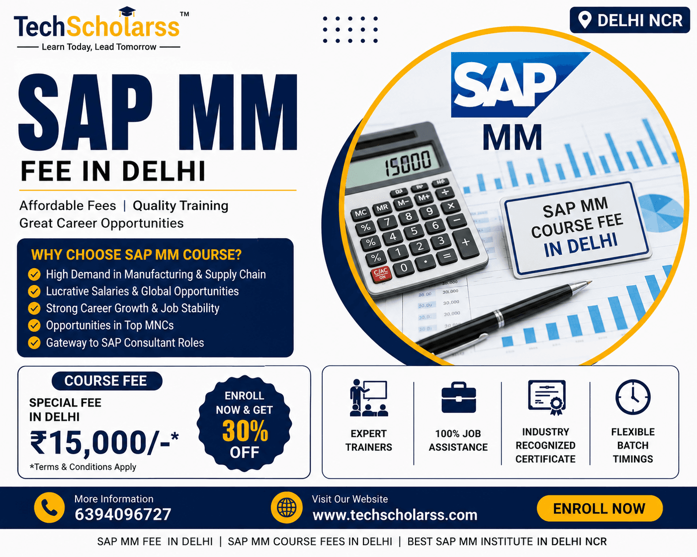 SAP MM training session at Tech Scholarss
