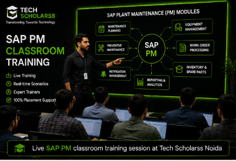 SAP PM syllabus and module overview at Tech Scholarss