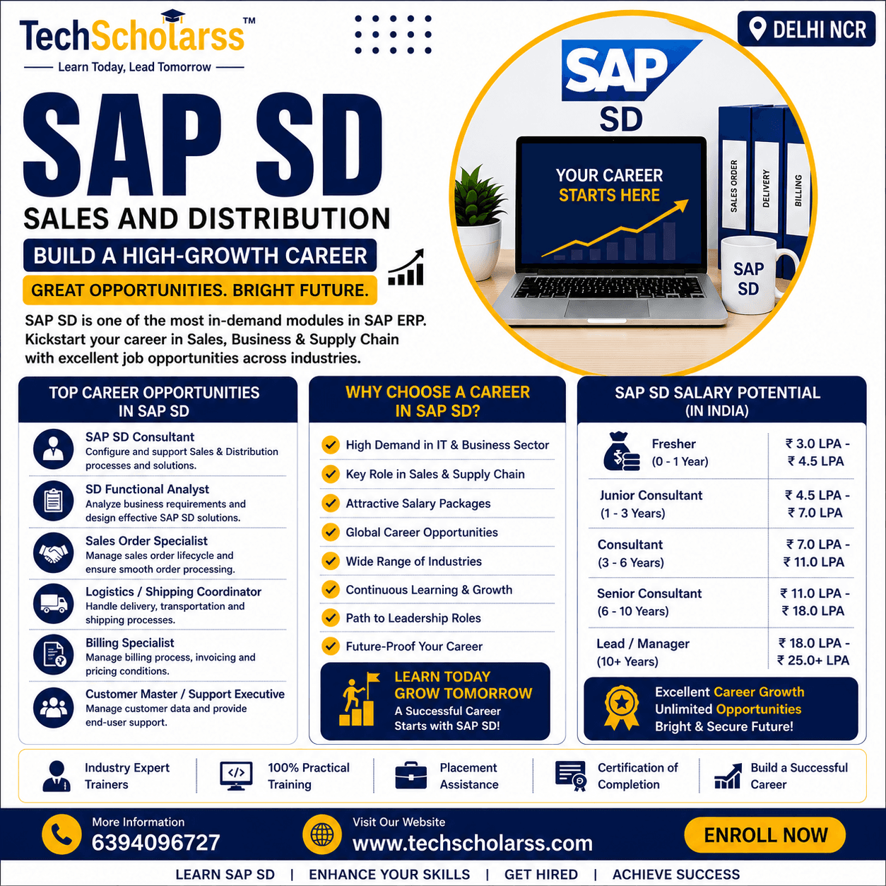 SAP SD career opportunities and job roles